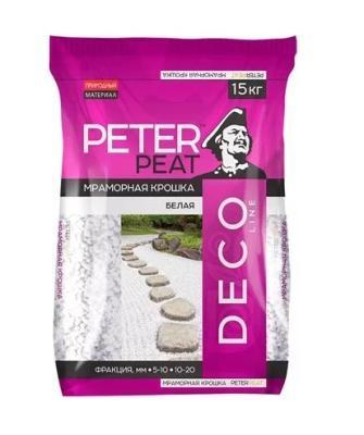 Крошка мраморная белая, фр.10-20мм линия Деко, 15кг в интернет гипермаркете «Планета Лета». Фото