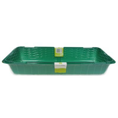 Мини-парник на подоконник (3 вставки), зеленый(без вставки) в интернет гипермаркете «Планета Лета». Фото