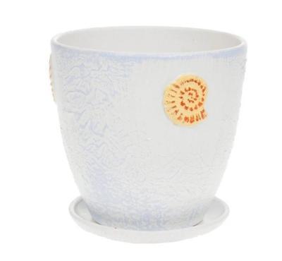 Горшок Морское дно № 5 (D22) Высокий овал 5 л в интернет гипермаркете «Планета Лета». Фото