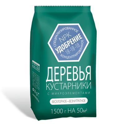 Удобрение для деревьев и кустарников У ВСЕХ АГРОУСПЕХ с микроэл., минеральное 1,5кг в интернет гипермаркете «Планета Лета». Фото