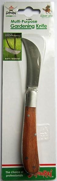 Нож прививоч L=170мм 70мм изогн/лезв+100мм ручка IGKMP-68W в интернет гипермаркете «Планета Лета». Фото