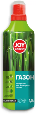 Удобрение JOY GARDEN  "Газон" для подкормки газона  д.в: NPK 7:7:6+МЭ  , 1л в интернет гипермаркете «Планета Лета». Фото