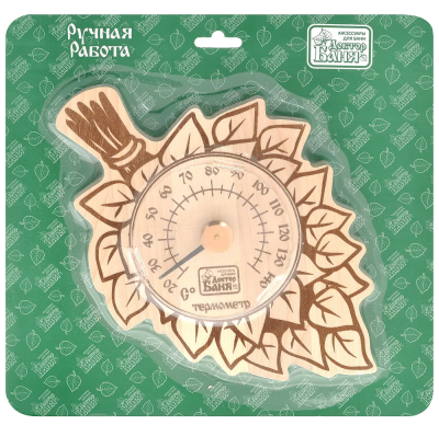 Термометр "Веник" ДБ 905218 в интернет гипермаркете «Планета Лета». Фото