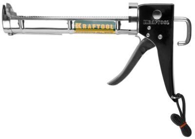 Пистолет KRAFTOOL Professional д/герметика хром 320 мл 06671_z01 в интернет гипермаркете «Планета Лета». Фото