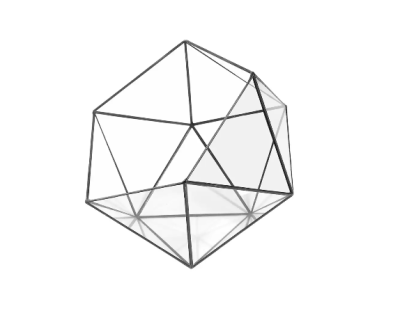 Флорариум (стекло) D10H14см золотой в интернет гипермаркете «Планета Лета». Фото