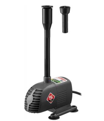 Насос фонтанный, ЗУБР ЗНФЧ-20-1.6, для чистой воды, напор 1,6 м, насадки: колокольчик, каскад, 28 Вт в интернет гипермаркете «Планета Лета». Фото