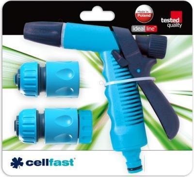 Ороситель Cellfast пистолетный 3/4” ORION BASIC комплект соет 50-535 в интернет гипермаркете «Планета Лета». Фото
