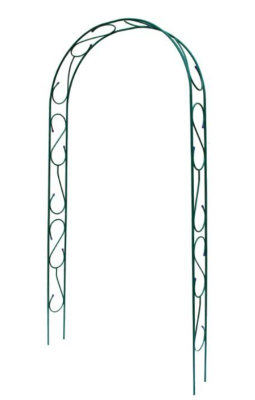 Арка разборная 250 х 120 х 20 см 'Узорная узкая'  металл зеленая 'Урожайная сотка' в интернет гипермаркете «Планета Лета». Фото