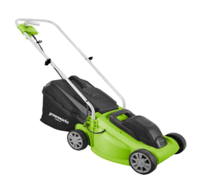 Газонокосилка электрическая Greenworks , GLM1232, 1200W, 33 см в интернет гипермаркете «Планета Лета». Фото