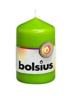 Свеча Болсус 80х48 столбик лайм в интернет гипермаркете «Планета Лета». Фото