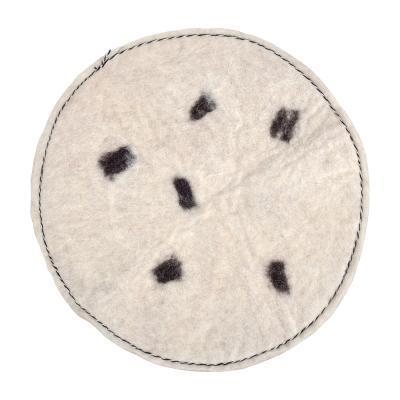 Коврик круглый 45 см шерсть БШ 41324 в интернет гипермаркете «Планета Лета». Фото