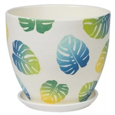 Горшок Монстера высокий овал d22 в интернет гипермаркете «Планета Лета». Фото