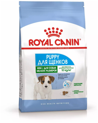 Корм ROYAL CANIN MINI PUPPY д/щенков мелких пород с 2 до 10 месяцев 800 г Уценка!!! в интернет гипермаркете «Планета Лета». Фото