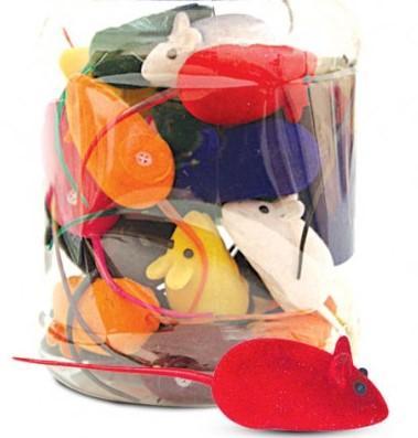 Игрушка Triol "Мышь" д/кош. 65мм 22181049 в интернет гипермаркете «Планета Лета». Фото