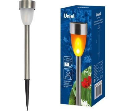 Садовый светильник на солнечной батарее «Металлический факел». 10 светодиодов. Эффект пламени. 1*ААA в интернет гипермаркете «Планета Лета». Фото