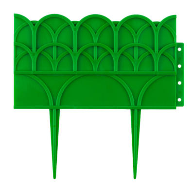 Бордюр декоративный GRINDA для цветников, 14х310см, зеленый в интернет гипермаркете «Планета Лета». Фото