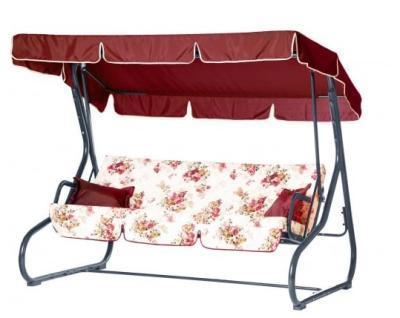 Качели садовые 3-х местные Новара с998 в интернет гипермаркете «Планета Лета». Фото