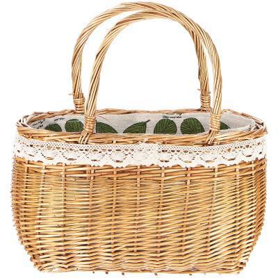 КОРЗИНА АЖУРНАЯ 32Х16 в интернет гипермаркете «Планета Лета». Фото