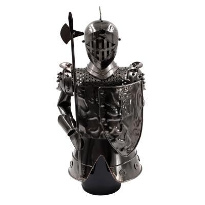 Подставка для бутылки Рыцарь L15 W14 H31 см  в интернет гипермаркете «Планета Лета». Фото Подставка для бутылки Рыцарь L15 W14 H31 см в интернет гипермаркете «Планета Лета». Фото