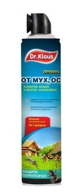 Аэрозоль Dr.Klaus от МУХ, ОС и др.лет насек 600 мл в интернет гипермаркете «Планета Лета». Фото