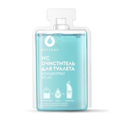 Средство чистящее DUTYBOX WC д/туалета и ванной концент. 50мл db-1512 в интернет гипермаркете «Планета Лета». Фото