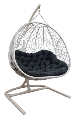 Подушка на кресло-кокон Дарина, серый в интернет гипермаркете «Планета Лета». Фото