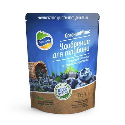 Удобрение ОрганикМикс  для голубики 850г в интернет гипермаркете «Планета Лета». Фото