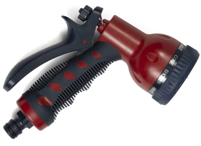 Пистолет-распылитель FACHMANN. 9 режимов полива 05.094 в интернет гипермаркете «Планета Лета». Фото