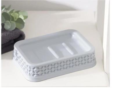 Мыльница Oslo пластик, серый шторм PT1346СШ Plast team в интернет гипермаркете «Планета Лета». Фото