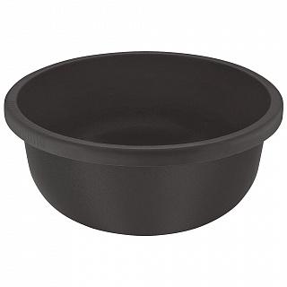 Таз Rock'n'Roll круглый 9,5л антрацит в интернет гипермаркете «Планета Лета». Фото