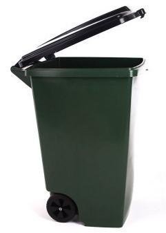 Контейнер для мусора  120 л тёмно-зелёный ЭП013280 Элластик-Пласт в интернет гипермаркете «Планета Лета». Фото Контейнер для мусора  120 л тёмно-зелёный ЭП013280 в интернет гипермаркете «Планета Лета». Фото