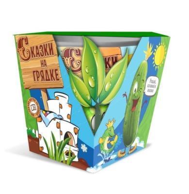 Набор для выращивания СКАЗКИ НА ГРЯДКЕ Огурец Емеля в интернет гипермаркете «Планета Лета». Фото