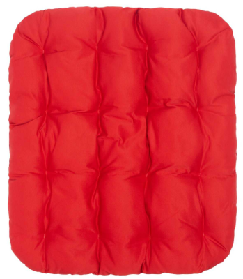 Подушка на кресло-кокон Лина, Сфера Лайт, Пальма, Релакс, красный в интернет гипермаркете «Планета Лета». Фото