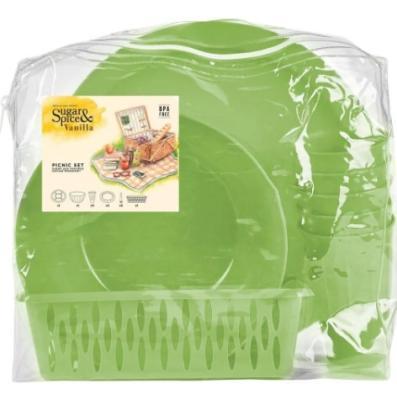 Набор салатник Sugar&Spice Vanilla на 5 персон (18 предметов) фисташка Sugar&Spice в интернет гипермаркете «Планета Лета». Фото Набор салатник Sugar&Spice Vanilla на 5 персон (18 предметов) фисташка в интернет гипермаркете «Планета Лета». Фото