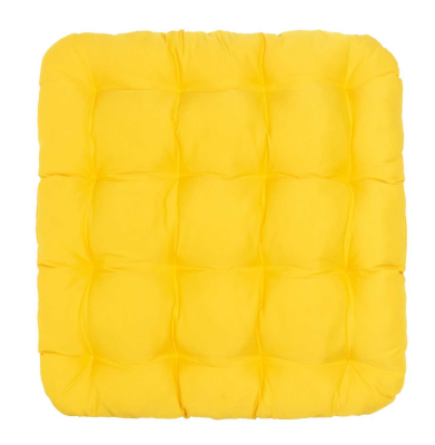Подушка на кресло-кокон Лина, Сфера Лайт, Пальма, Релакс, желтый в интернет гипермаркете «Планета Лета». Фото