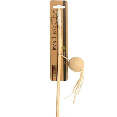 Игрушка Мон Теро ЭКО Шар с перьями с кошач. мятой д/кош42/5 см XHC-2165 в интернет гипермаркете «Планета Лета». Фото