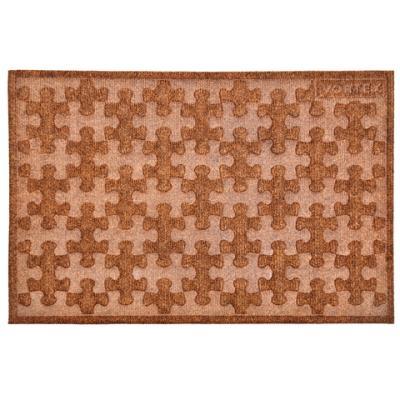 Коврик придверный рельеф. Greek 40x60 коричневый VORTEX 20103 в интернет гипермаркете «Планета Лета». Фото