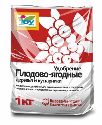 Удобрение JOY плодово-ягодные деревья и кустарники, 1кг в интернет гипермаркете «Планета Лета». Фото
