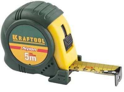 Рулетка KRAFTOOL NYLON 5 м 19 мм ударост обрезин 34122-05-19_z01 в интернет гипермаркете «Планета Лета». Фото