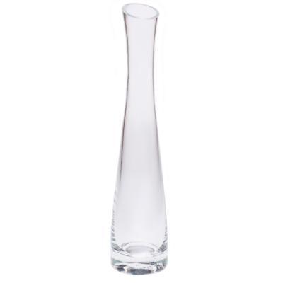 Ваза "Розовая" (стекло), D7xH35cм 2913 в интернет гипермаркете «Планета Лета». Фото