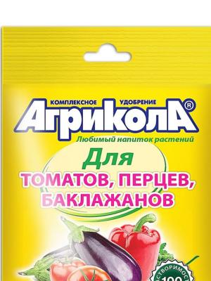 Удобрение Агрикола 3 томат перцы пак 50г в интернет гипермаркете «Планета Лета». Фото