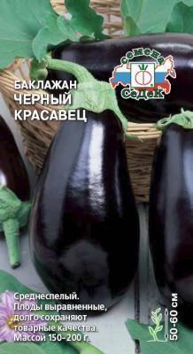 Баклажан Черный Красавец в интернет гипермаркете «Планета Лета». Фото