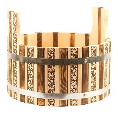 Шайка "Узор" 10 л ДБ 905801 в интернет гипермаркете «Планета Лета». Фото