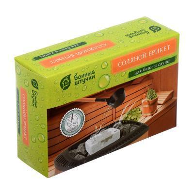 Брикет соляной 1300 г "Банные штучки" 32400 в интернет гипермаркете «Планета Лета». Фото