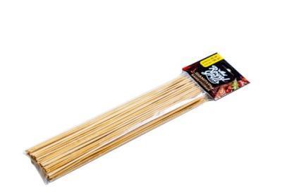Шампуры для шашлыка бамбуковые 25см, 100 шт 80-055 в интернет гипермаркете «Планета Лета». Фото