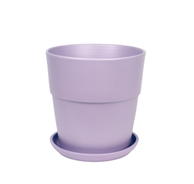 Горшок Элбербери (фиолет.) конус борт d15 в интернет гипермаркете «Планета Лета». Фото