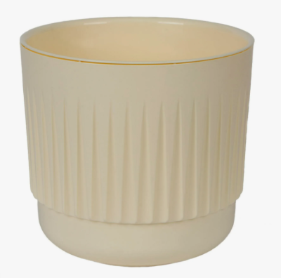 Горшок Бета ванильный d13, 1,4л с вкл. Б13-31 в интернет гипермаркете «Планета Лета». Фото