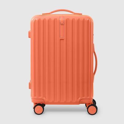 Чемодан Zhongshan Silk оранжевый 38х22х57 см в интернет гипермаркете «Планета Лета». Фото