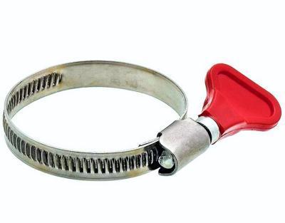 Хомут стальной с бабочкой 8мм Ø19мм (2шт) 201440 в интернет гипермаркете «Планета Лета». Фото