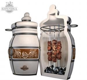 Тандыр керамический "Казачий" 99х60х140см Технокерамика в интернет гипермаркете «Планета Лета». Фото Тандыр керамический "Казачий" 99х60х140см в интернет гипермаркете «Планета Лета». Фото